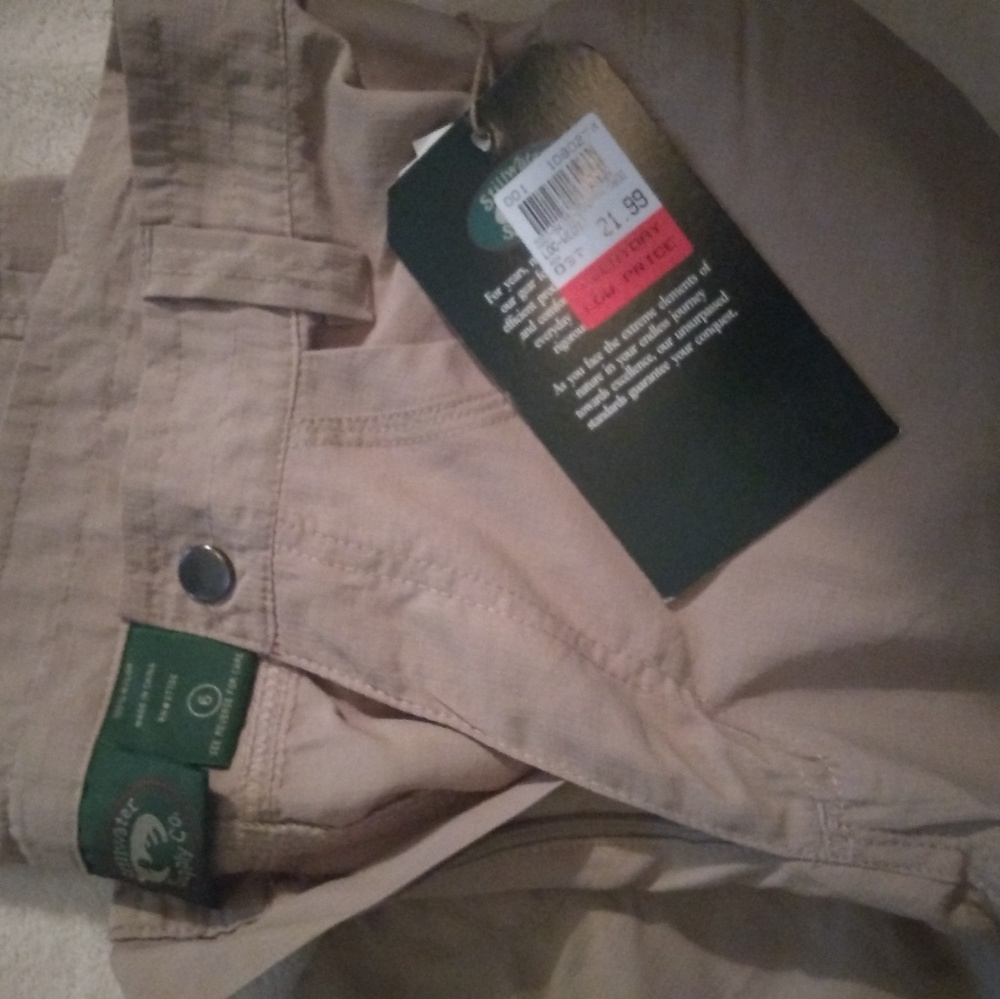 Khaki Capris - Picture 2 of 2